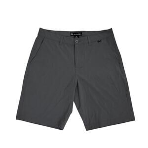 Travis Mathew Dri-Fit Grey Hybrid Athletic Casual Golf Shorts Size Men's 34